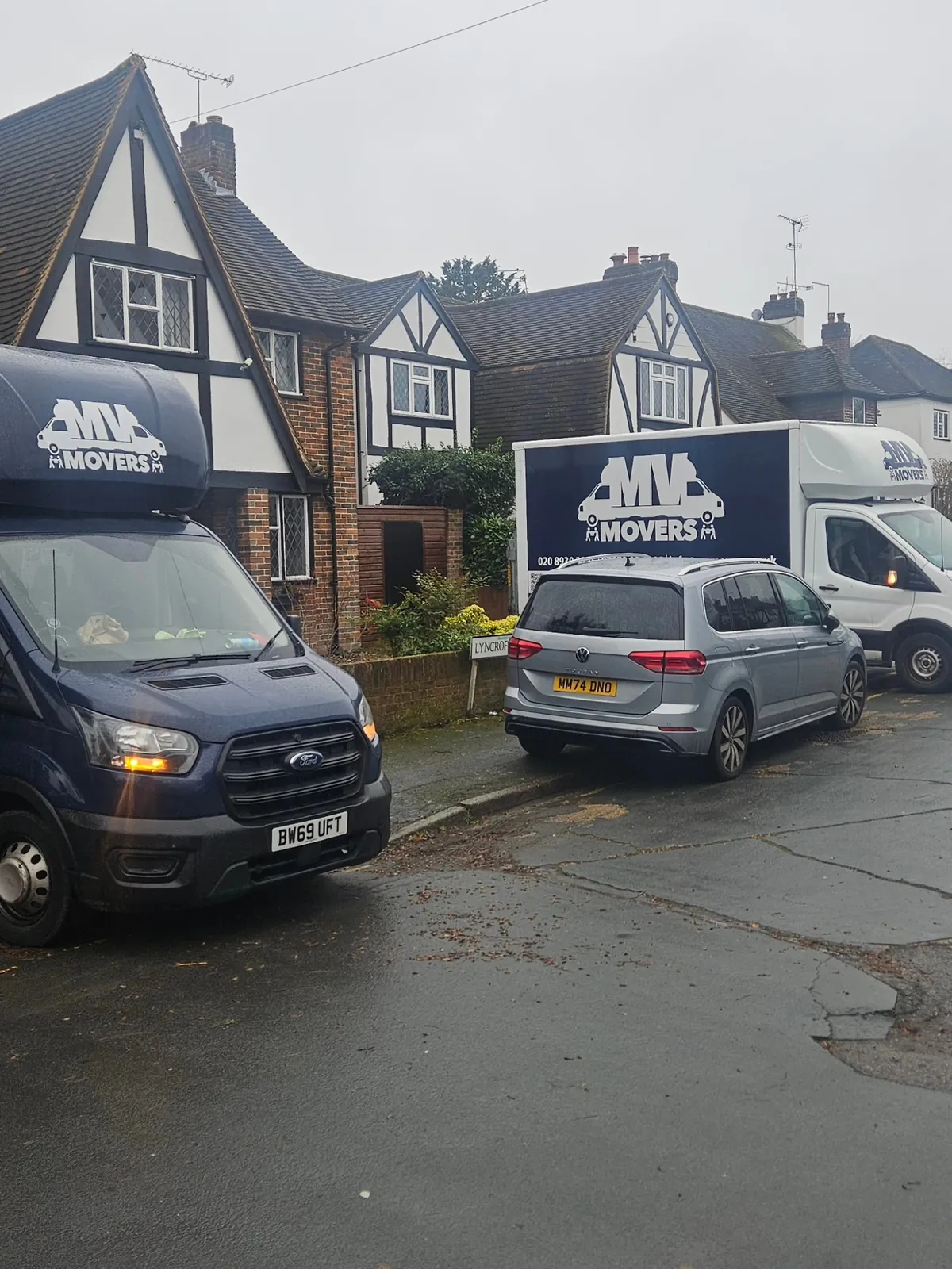 Tudor semis – Two vans, one family house – MV Movers
