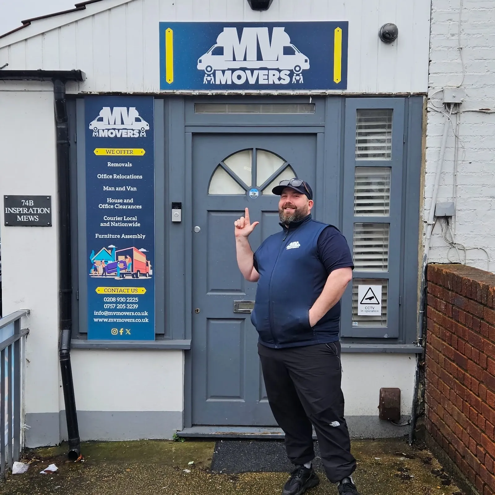 Dave at the office – MV Movers crew Dave at the office – MV Movers crew